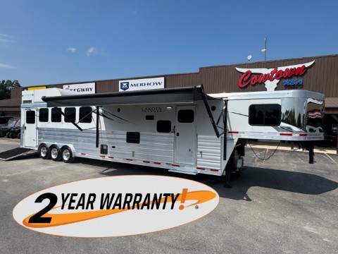2022 Lakota Trailers 8513 Charger Side Load Five Horse Trailer with Generator — photo 1 of 20
