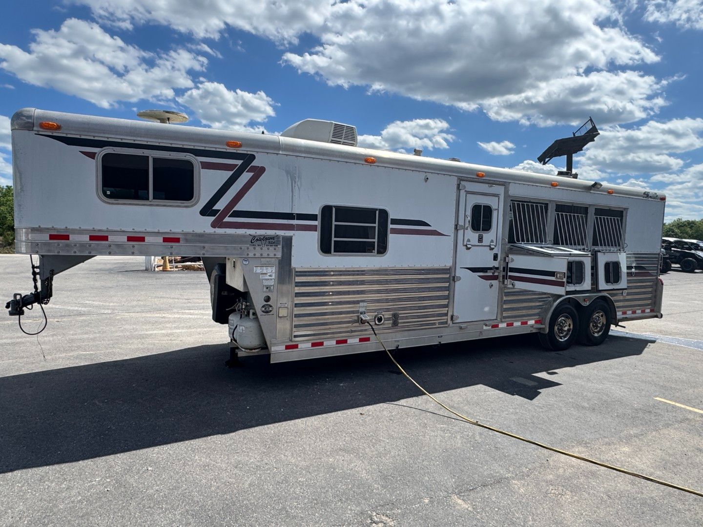 Used 2005 4 Star 8409 Four Horse Trailer with Outlaw Conversions ...