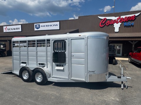 2027 Calico Six Pen Sheep, Pig, Goat, and Livestock Trailer — photo 1 of 6