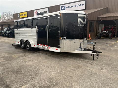 2026 Bar-M 8 Pen Bumper Pull Pen Trailer with A/C — photo 1 of 14