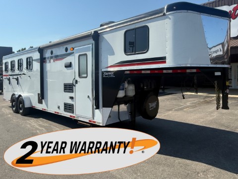 2022 Bison Four Horse Trailer with Living Quarters — photo 1 of 18