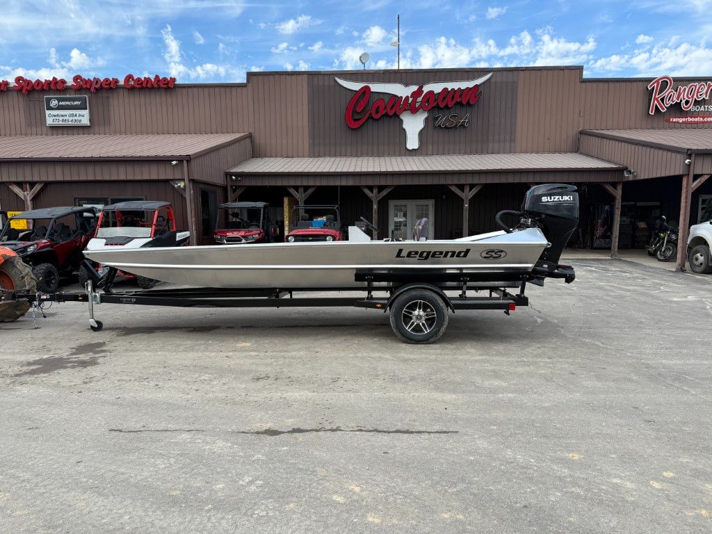 New 2025 Legend SS 18x56F Sport Model Outboard Jet Boat with