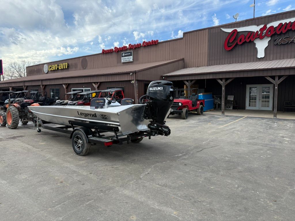 New 2025 Legend SS 18x56F Sport Model Outboard Jet Boat with