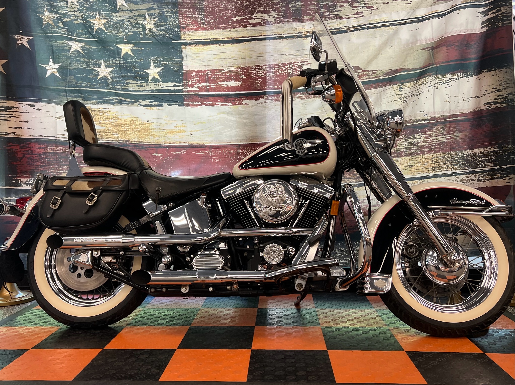 1993 Harley-Davidson FLSTN Heritage Softail Nostalgia "Moo Glide&q for sale 1183227