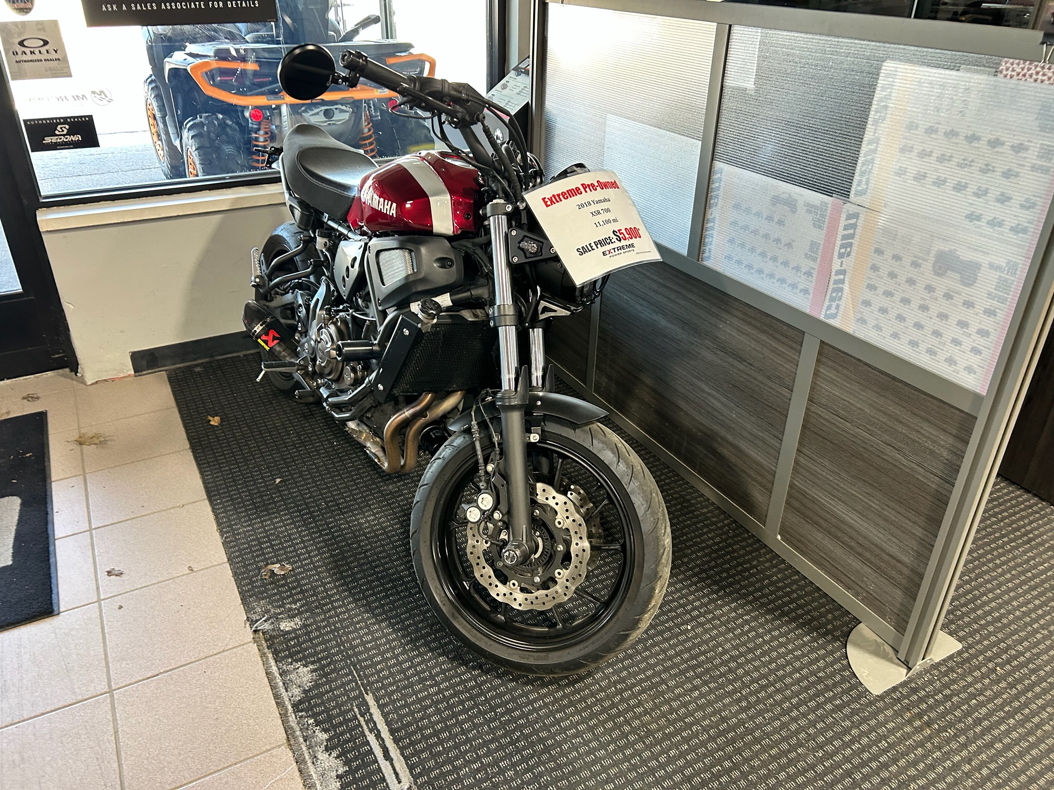 2018 Yamaha XSR700 2