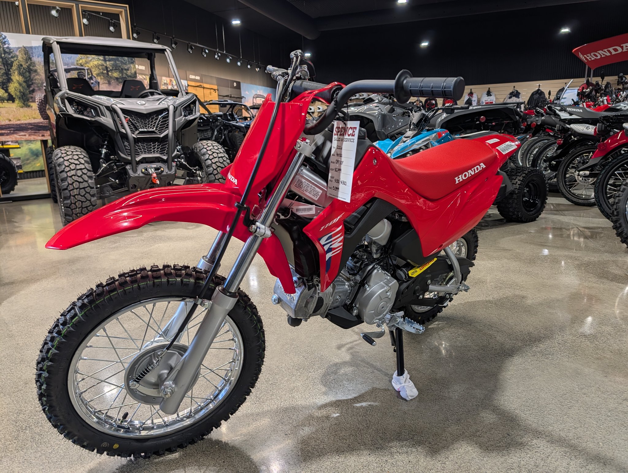 2027 Honda CRF110F 3