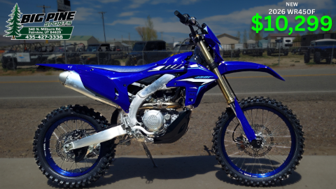 2026 Yamaha WR450F in Fairview, Utah - Photo 1