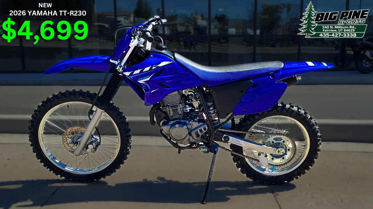 2026 Yamaha TT-R230 in Fairview, Utah - Photo 1