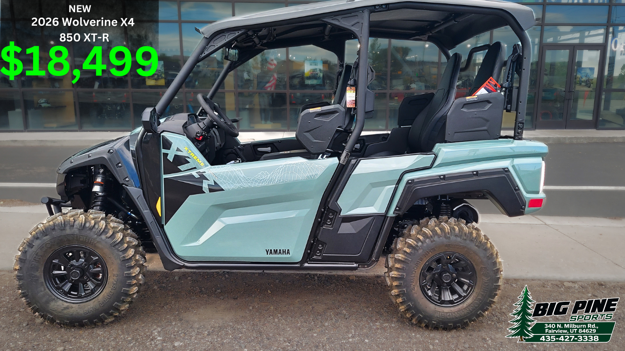 2026 Yamaha Wolverine X4 850 XT-R in Fairview, Utah - Photo 1