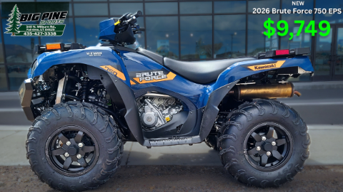 2026 Kawasaki Brute Force® 750 EPS in Fairview, Utah - Photo 1