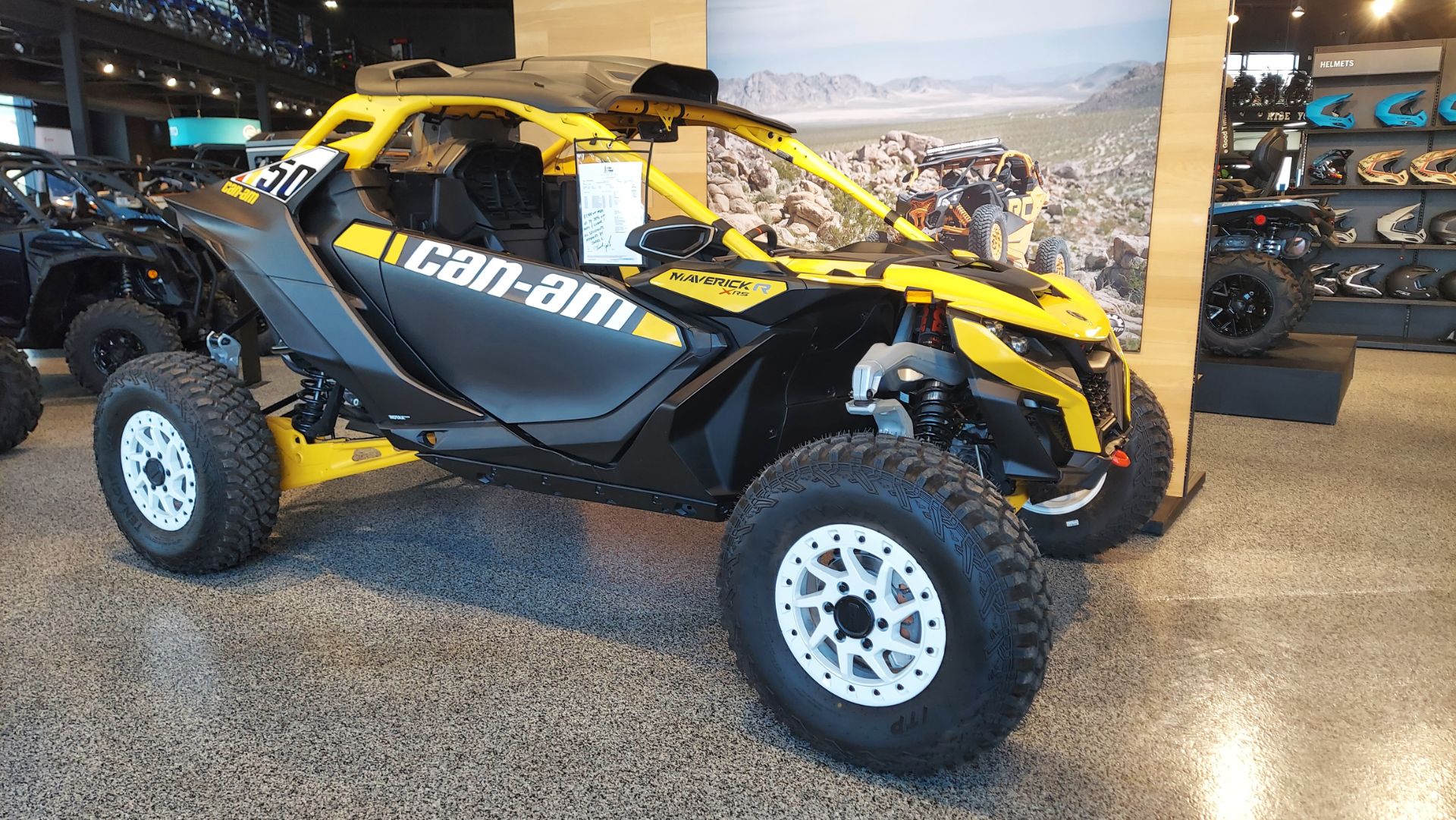 New 2024 Can-Am Maverick R X RS with Smart-Shox Utility Vehicles