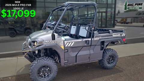 2027 Kawasaki MULE PRO-FXR™ 1000 LE in Fairview, Utah - Photo 1