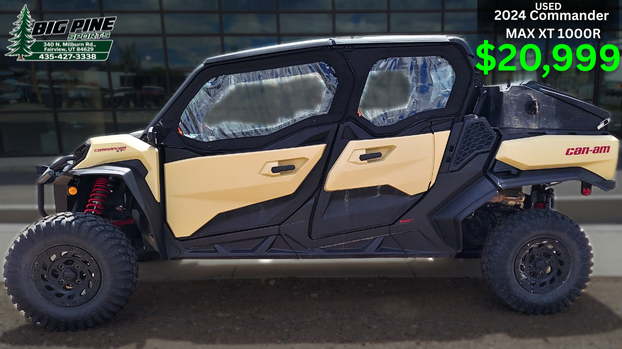 2024 Can-Am Commander MAX XT 1000R in Fairview, Utah - Photo 1