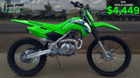 2027 Kawasaki KLX®140R F in Fairview, Utah - Photo 1