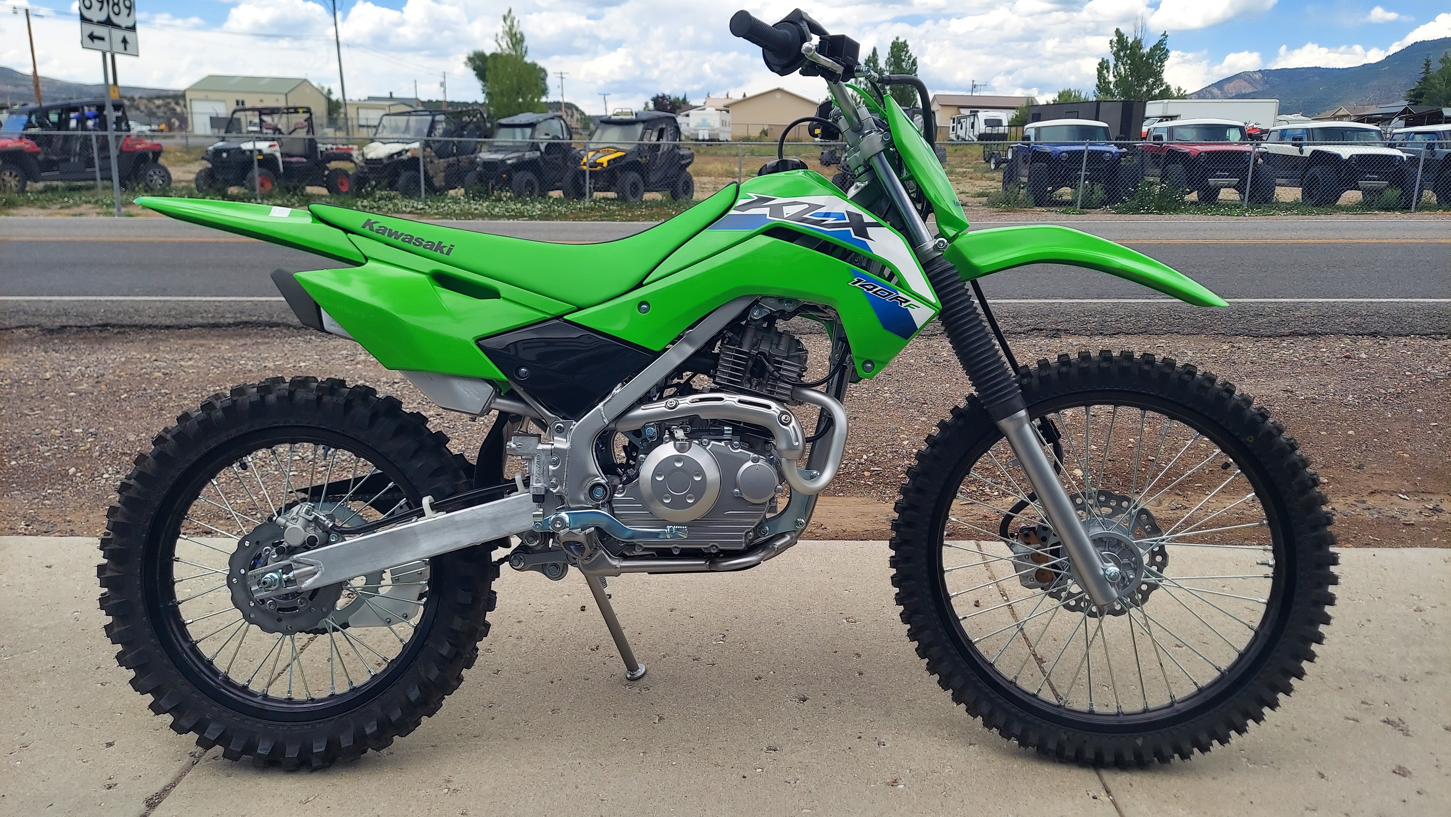 2027 Kawasaki KLX®140R F in Fairview, Utah - Photo 10