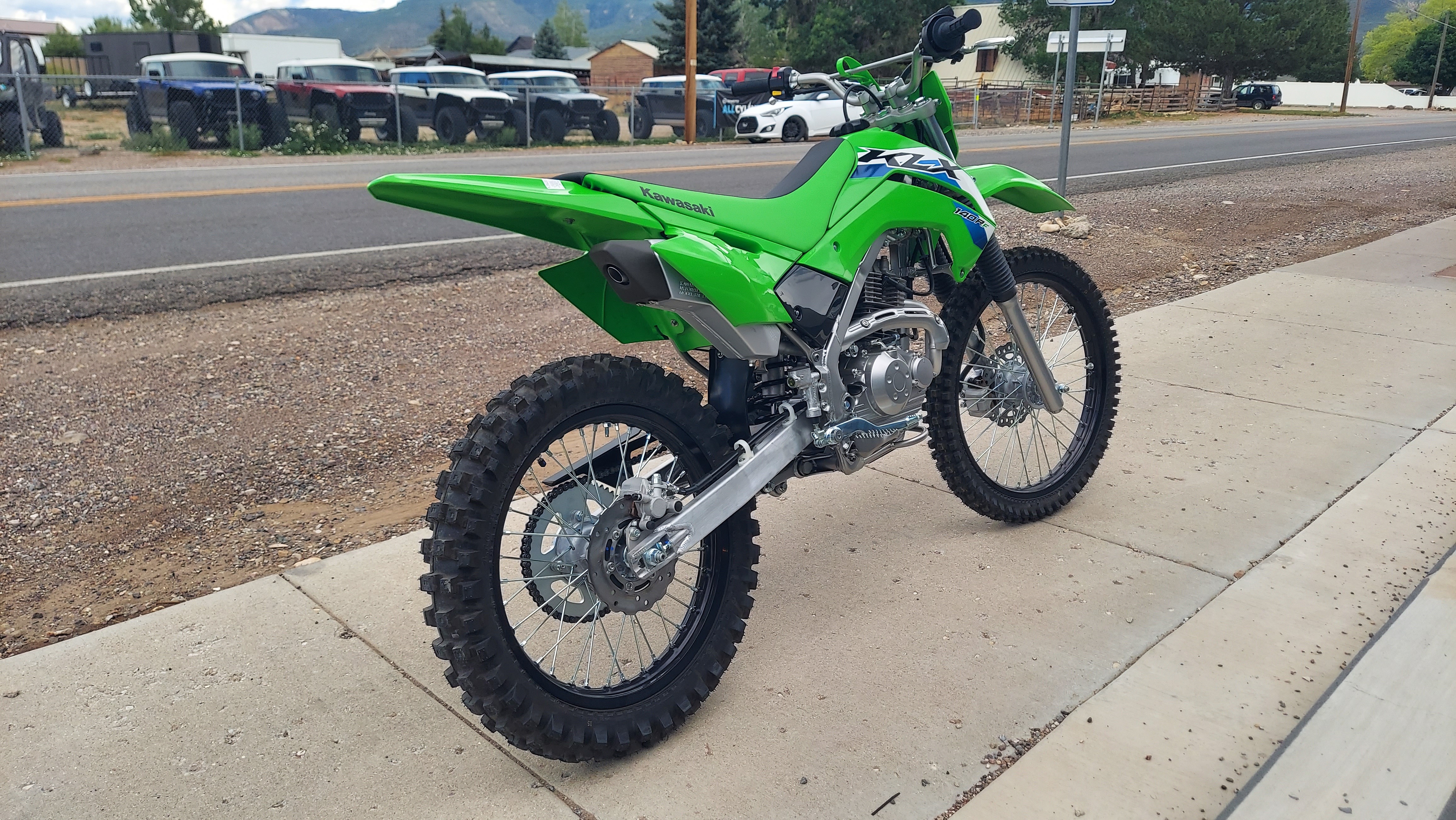 2027 Kawasaki KLX®140R F in Fairview, Utah - Photo 12