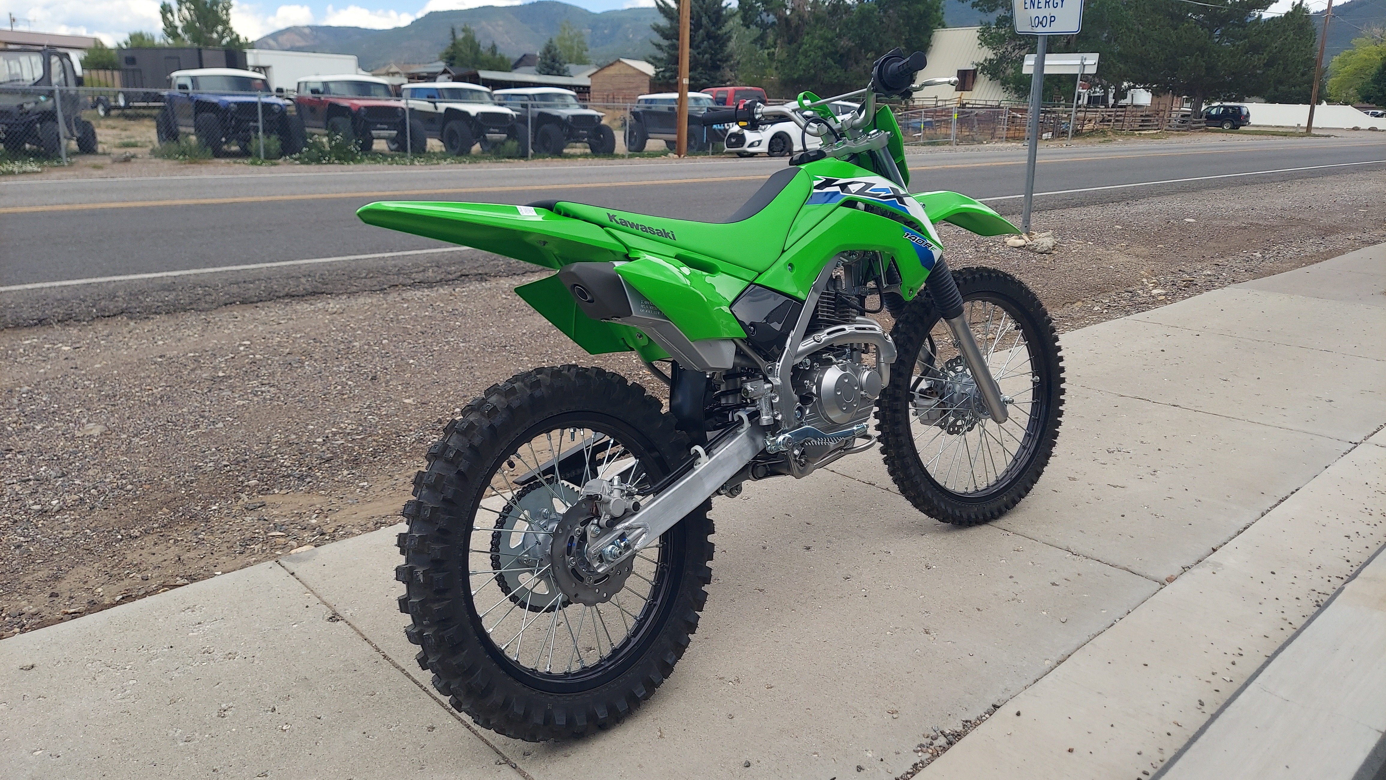 2027 Kawasaki KLX®140R F in Fairview, Utah - Photo 13