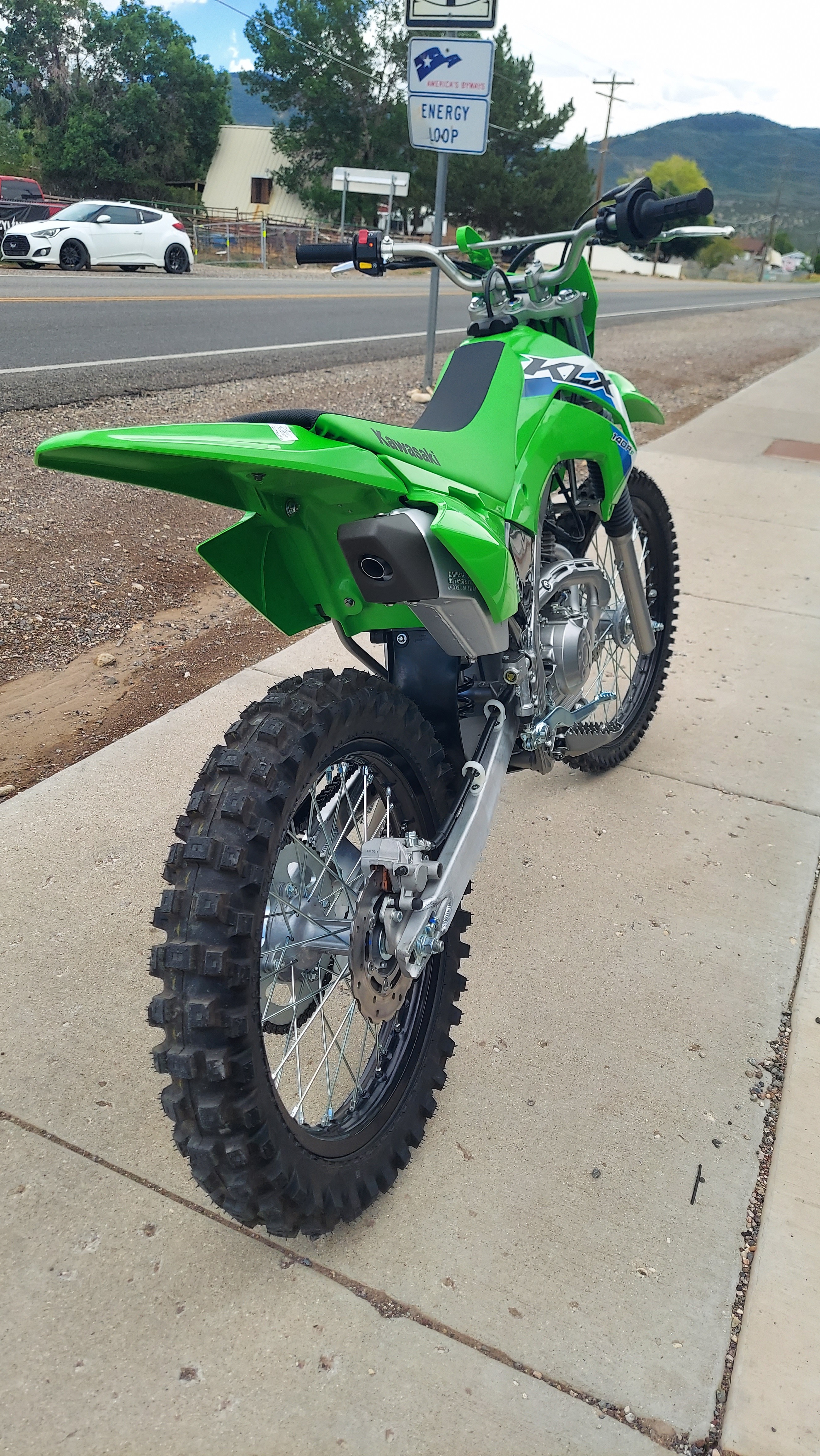 2027 Kawasaki KLX®140R F in Fairview, Utah - Photo 14