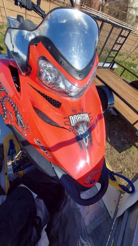2008 Polaris 700 Dragon RMK 155 in Fairview, Utah - Photo 10