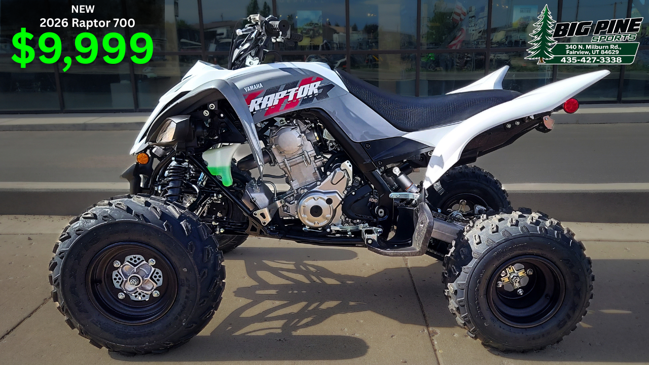 2026 Yamaha Raptor 700 in Fairview, Utah - Photo 1