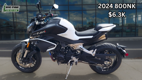 2024 CFMOTO 800NK in Fairview, Utah - Photo 1