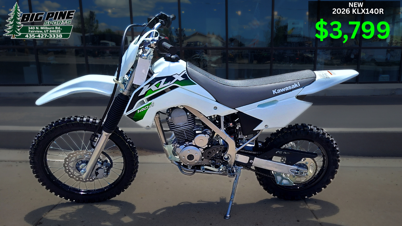 2026 Kawasaki KLX®140R in Fairview, Utah - Photo 1