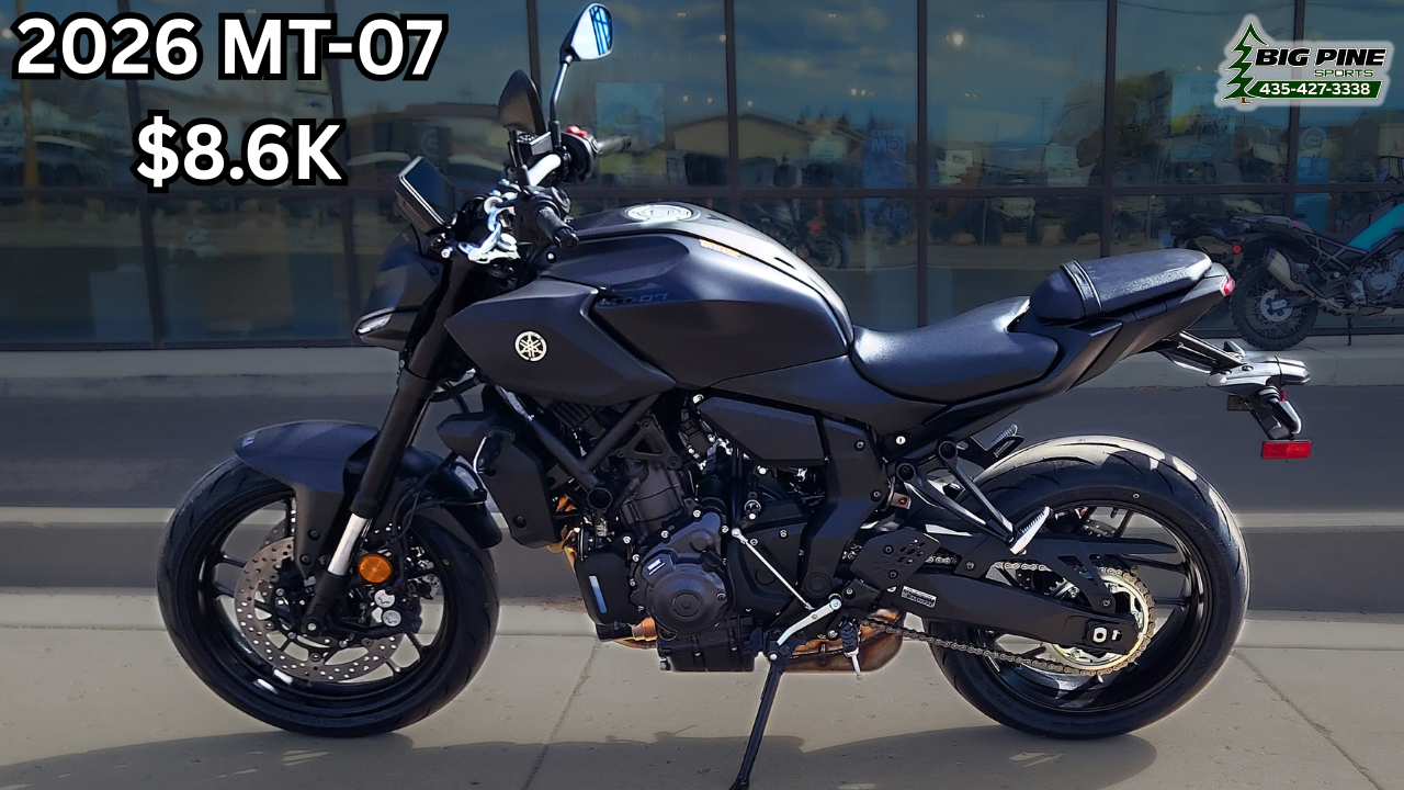 2026 Yamaha MT-07 in Fairview, Utah - Photo 1