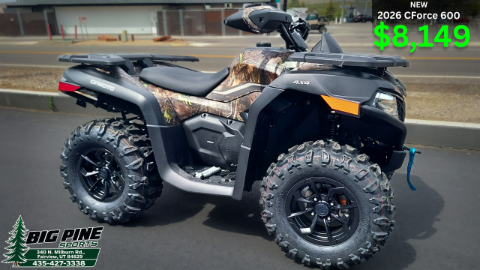 2026 CFMOTO CForce 600 in Fairview, Utah - Photo 1
