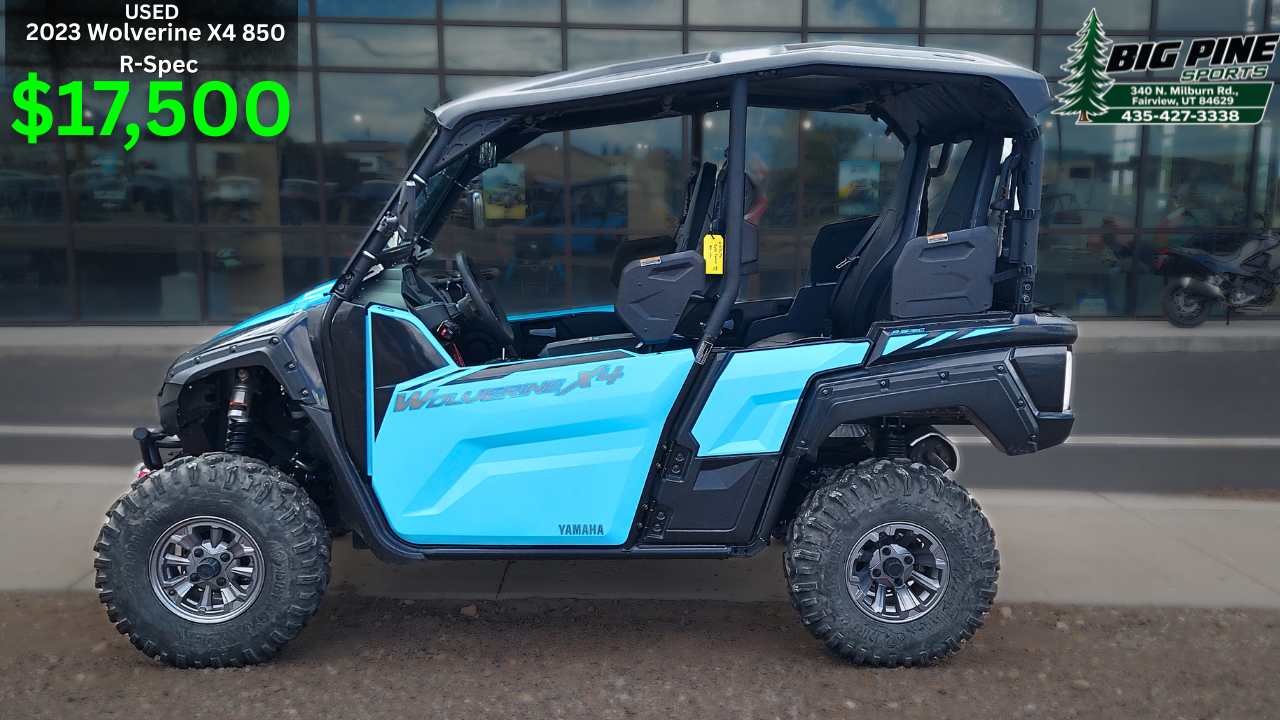 2023 Yamaha Wolverine X4 850 R-Spec in Fairview, Utah - Photo 1