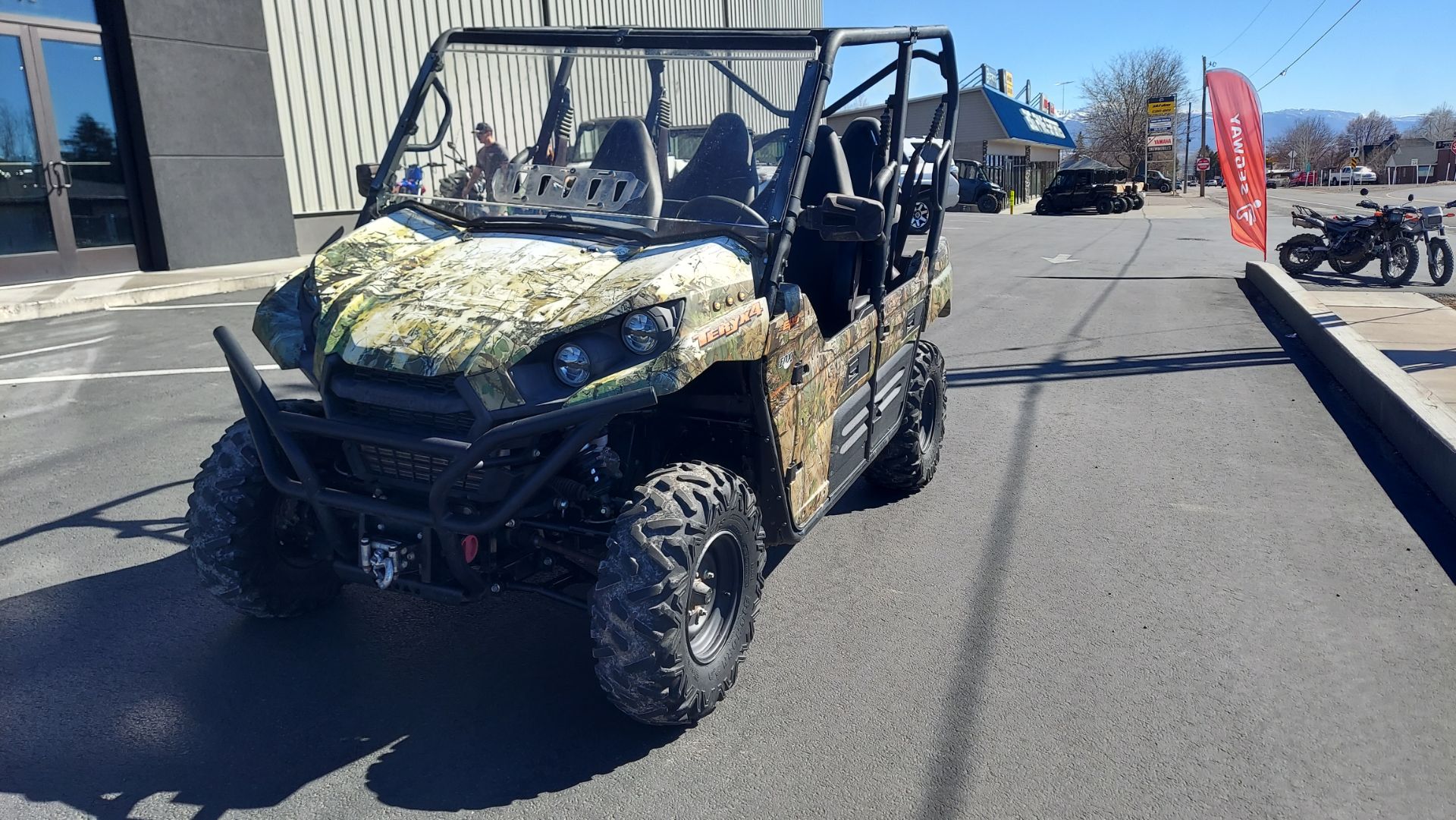 2021 Kawasaki Teryx4 Camo in Fairview, Utah - Photo 3