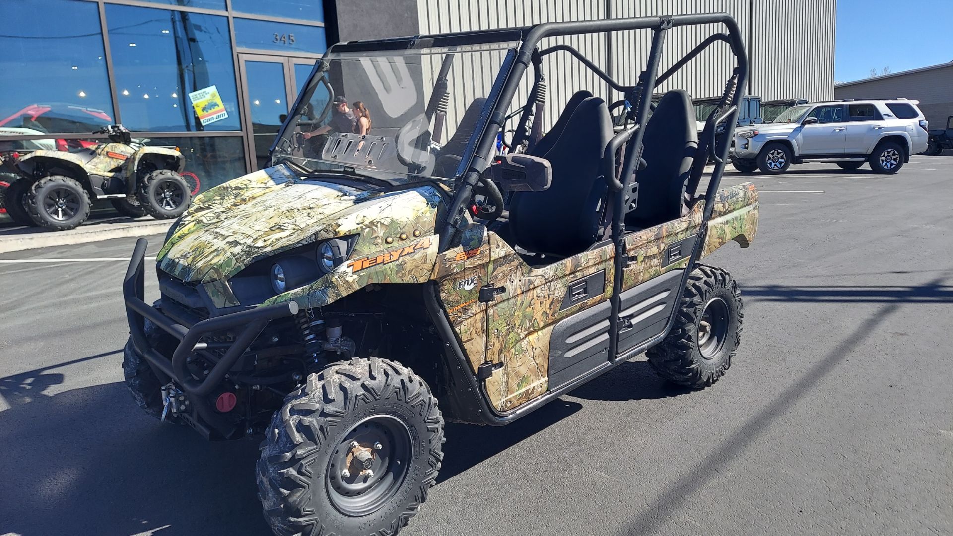 2021 Kawasaki Teryx4 Camo in Fairview, Utah - Photo 4
