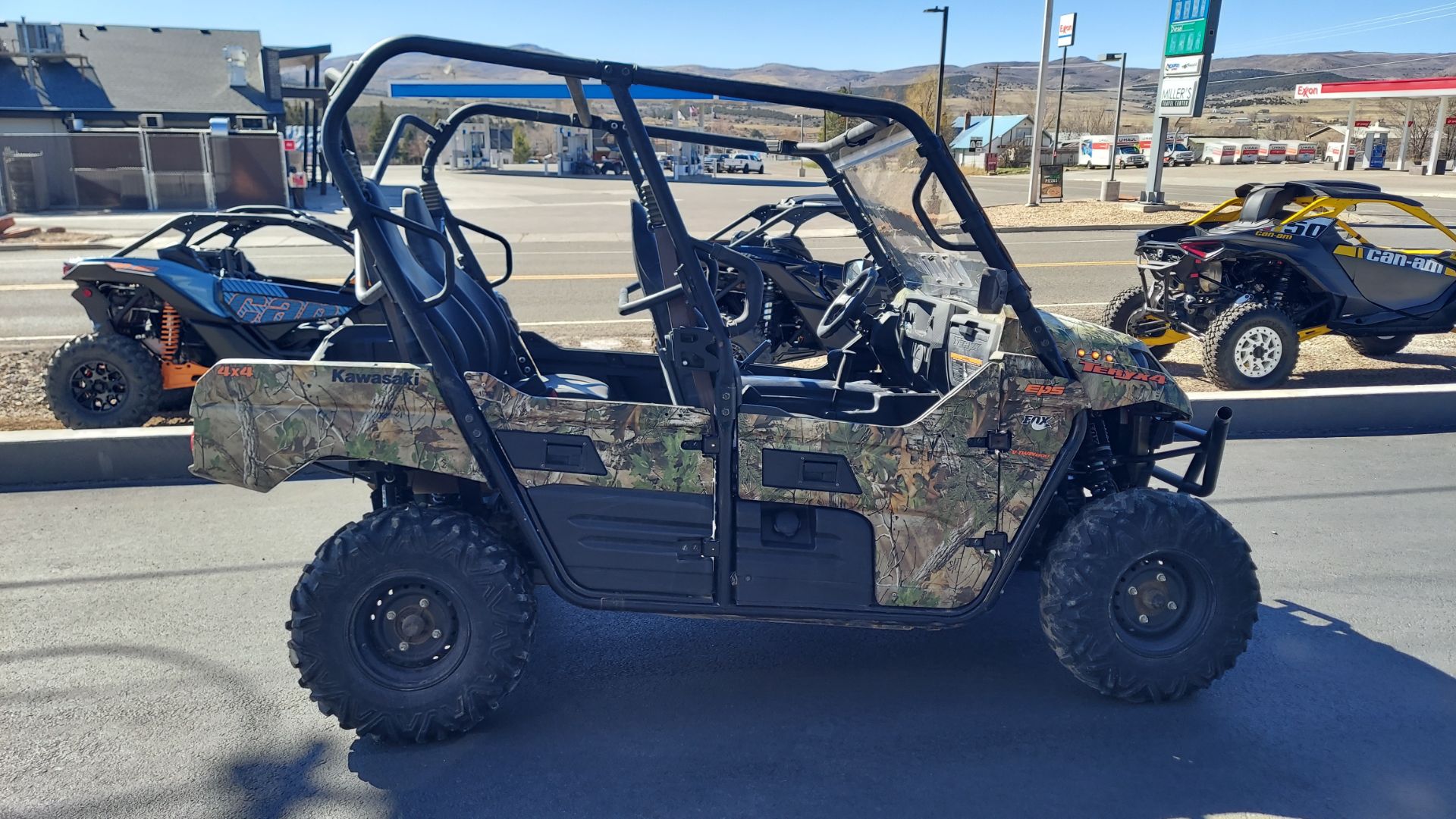 2021 Kawasaki Teryx4 Camo in Fairview, Utah - Photo 8