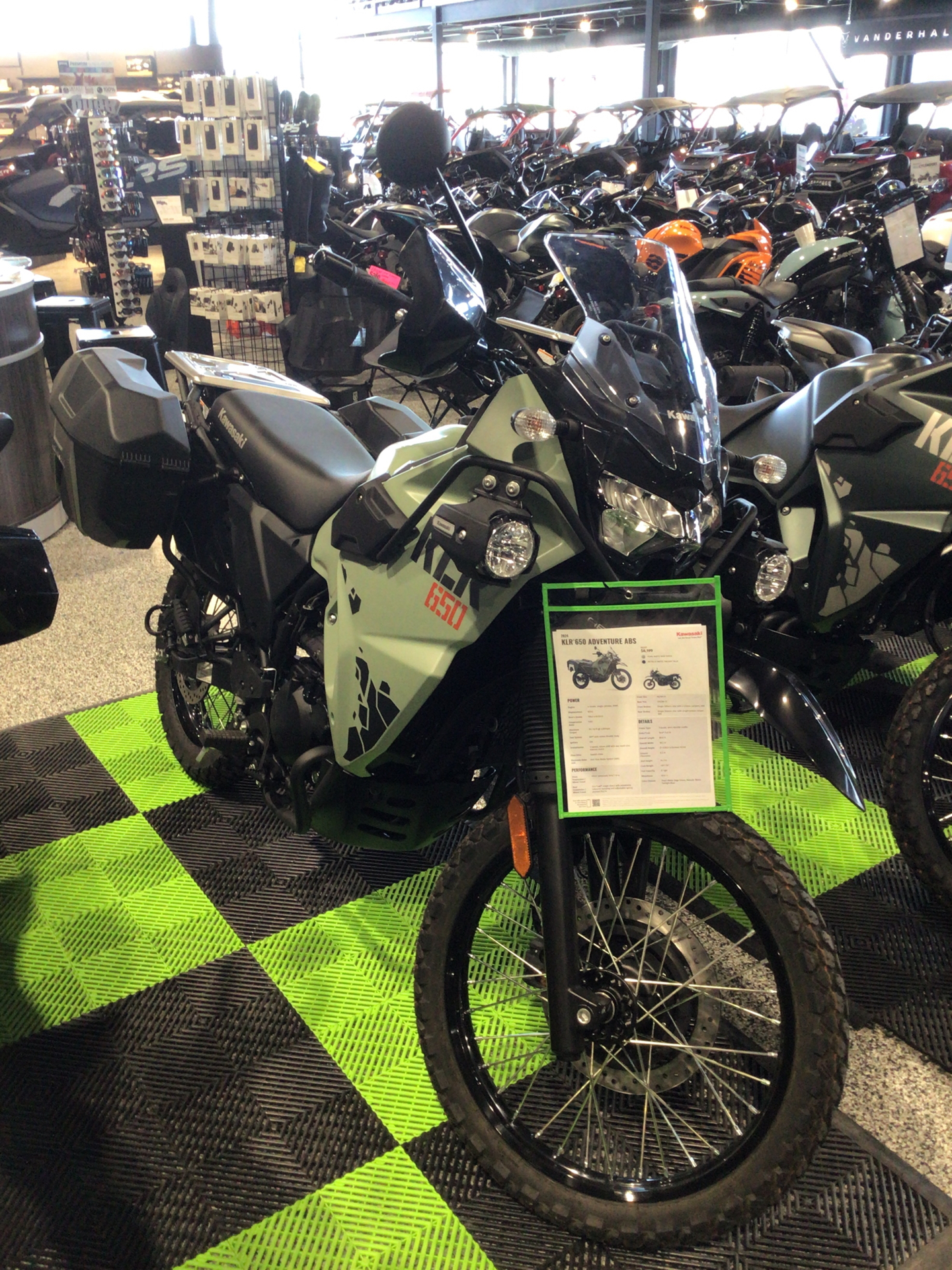 2024 Kawasaki KLR 650 Adventure ABS in Fairview, Utah - Photo 3