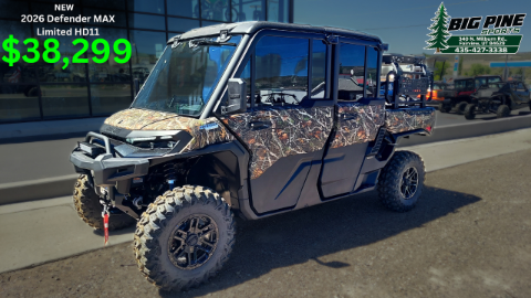 2026 Can-Am Defender MAX Limited HD11 in Fairview, Utah - Photo 1