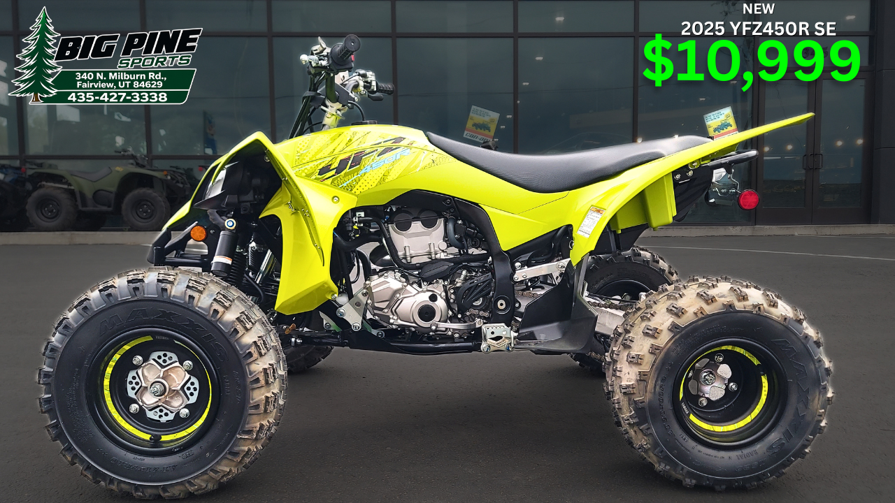 2025 Yamaha YFZ450R SE in Fairview, Utah - Photo 1
