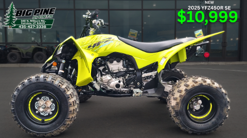 2025 Yamaha YFZ450R SE in Fairview, Utah - Photo 1