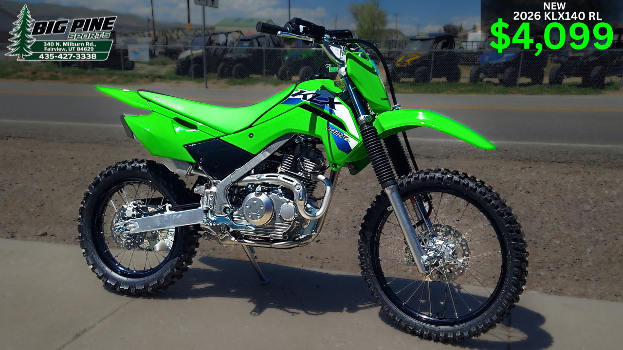 2026 Kawasaki KLX®140R L in Fairview, Utah - Photo 1