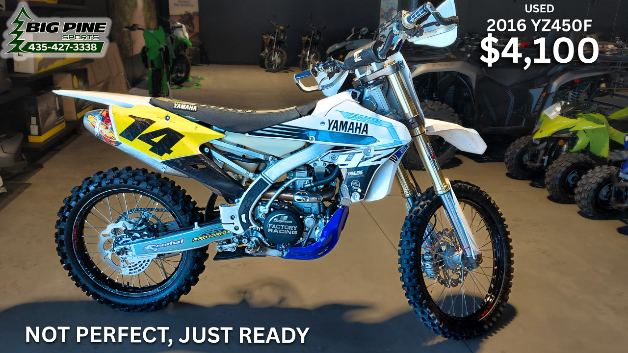 2016 Yamaha YZ450F in Fairview, Utah - Photo 1