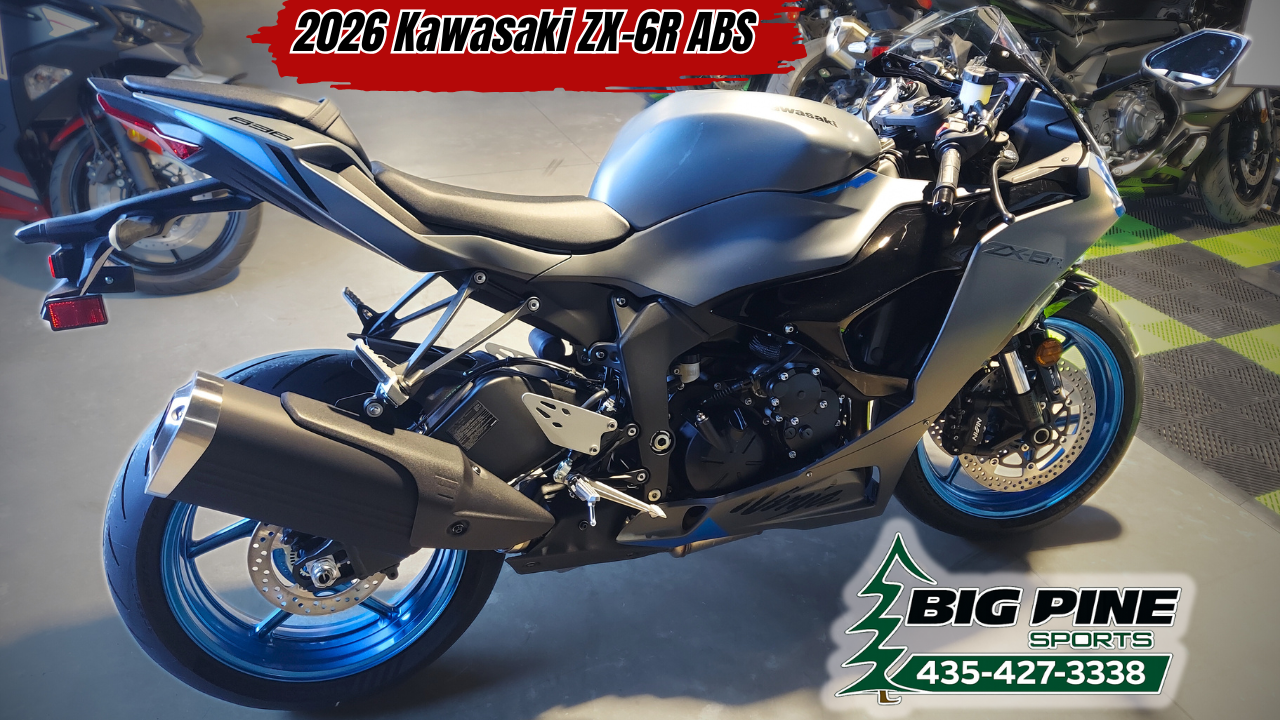 2026 Kawasaki Ninja® ZX™-6R ABS in Fairview, Utah - Photo 1