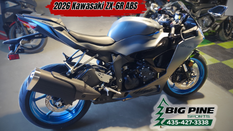 2026 Kawasaki Ninja® ZX™-6R ABS in Fairview, Utah - Photo 1