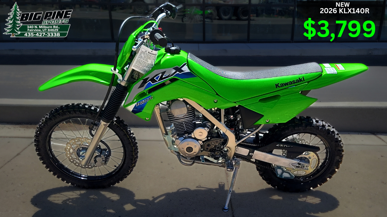 2026 Kawasaki KLX®140R in Fairview, Utah - Photo 1