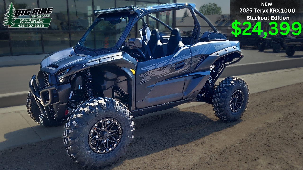 2026 Kawasaki Teryx KRX® 1000 Blackout Edition in Fairview, Utah - Photo 1