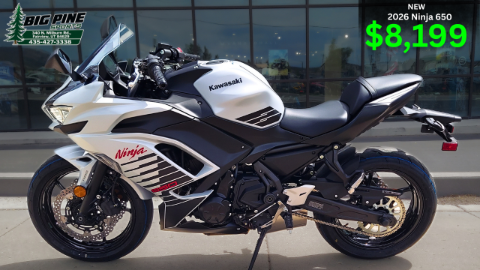 2026 Kawasaki Ninja® 650 in Fairview, Utah - Photo 1