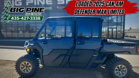 2025 Can-Am Defender MAX Limited in Fairview, Utah - Photo 1