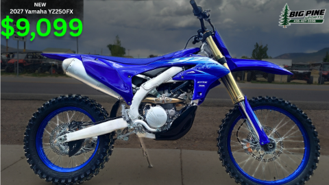 2027 Yamaha YZ250FX in Fairview, Utah - Photo 1