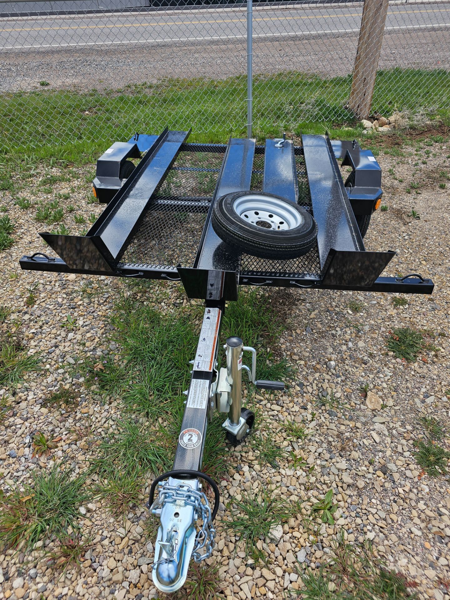 2024 Echo Trailers Motorcycle Trailers 7 ft. in Fairview, Utah - Photo 1
