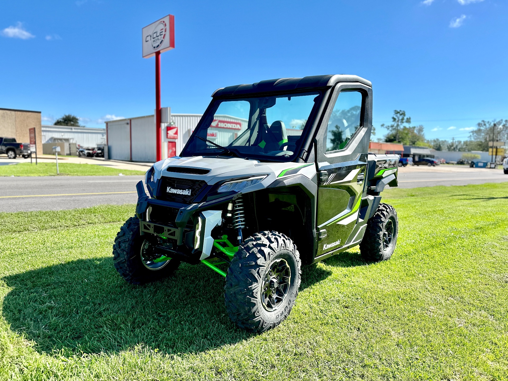2024 Kawasaki RIDGE XR HVAC, Houma LA | New Utility Vehicles for
