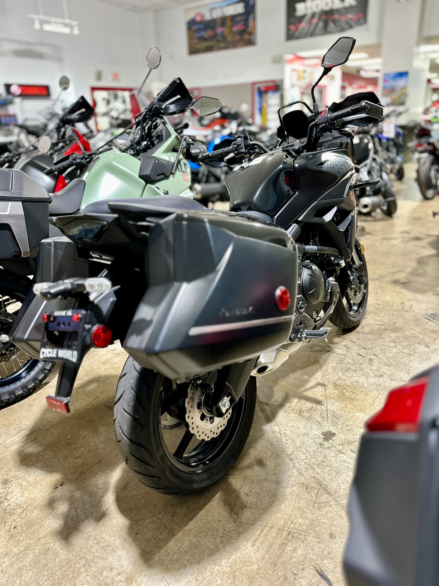 2023 Kawasaki Versys 650 LT, Houma LA | New Motorcycles for Sale: Specs,  Price | Metallic Spark Black / Metallic Flat Spark Black PDA05442