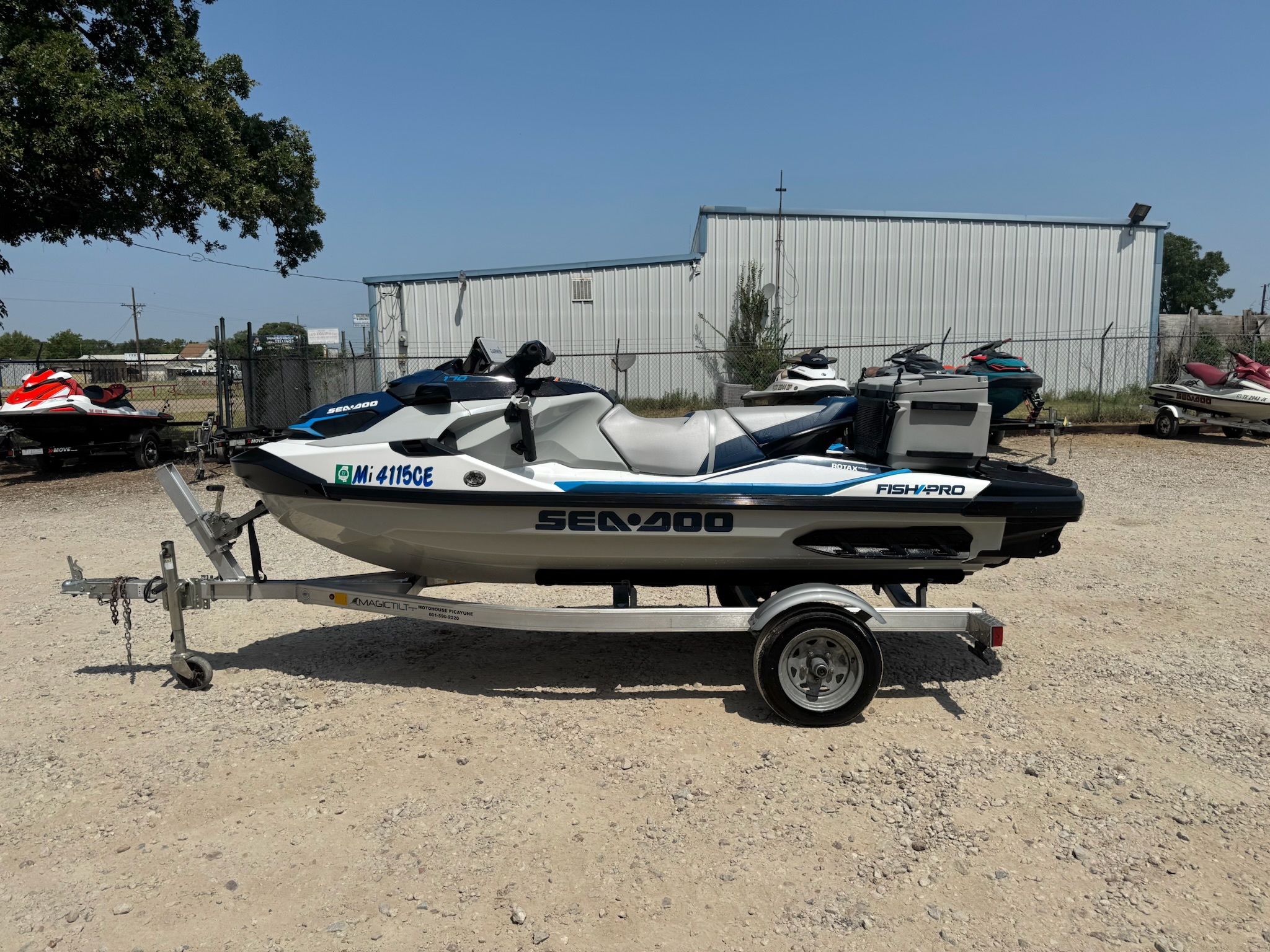 2023 Sea-Doo FishPro Sport 170 + iDF iBR 1
