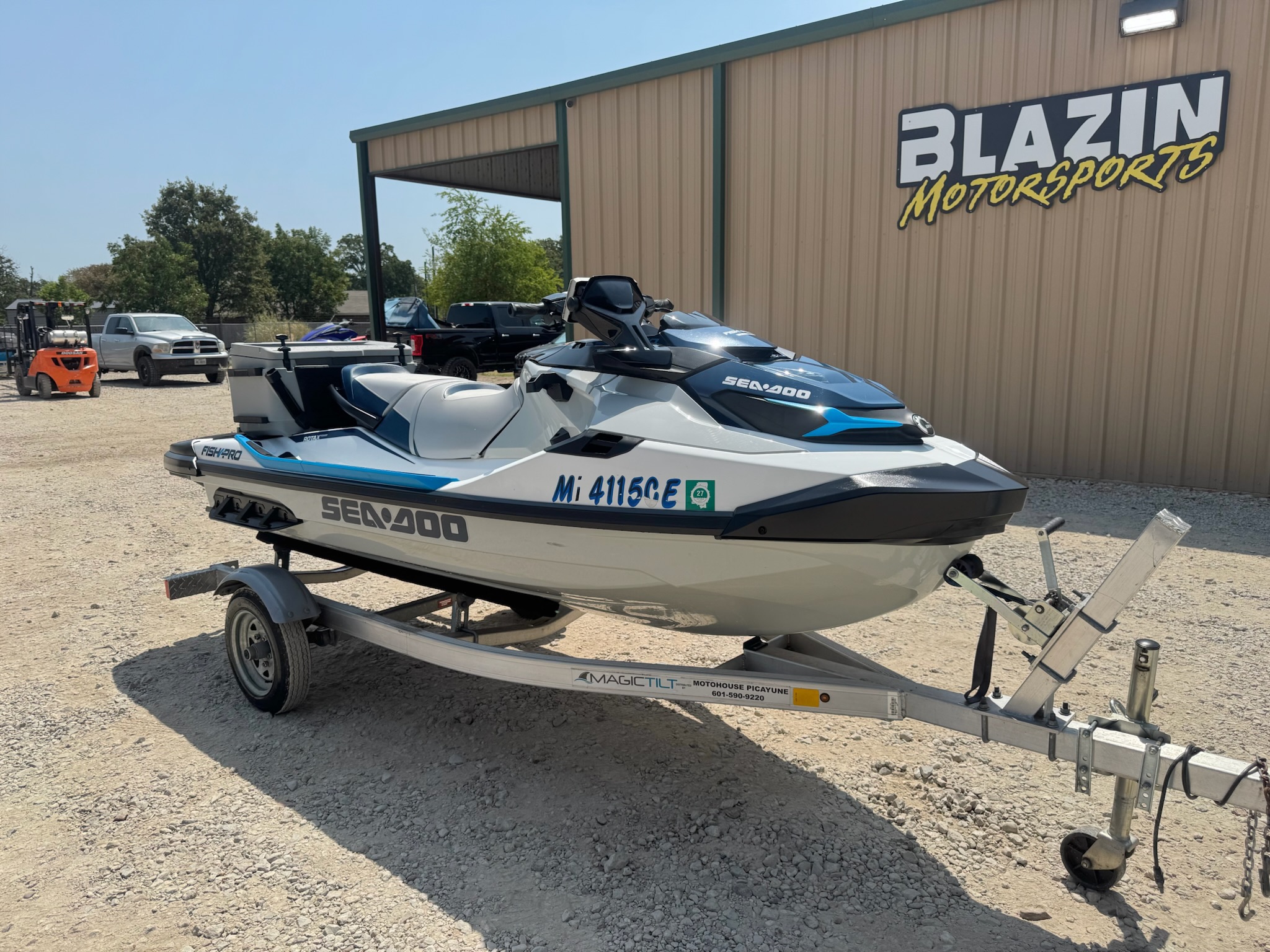 2023 Sea-Doo FishPro Sport 170 + iDF iBR 3